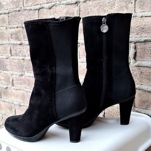 Geox Respira Genuine Suede Booties